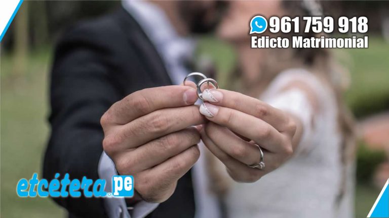 Publica tu anuncio de Edicto Matrimonial: Abel García y Sonia Rea se unen en matrimonio civil en Barranca