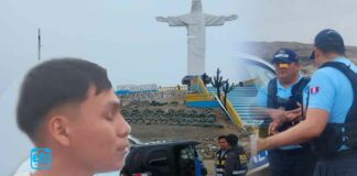 Increíble pero cierto: joven policía es detenido por asalto a mano armada frente al Cristo Redentor en Barranca