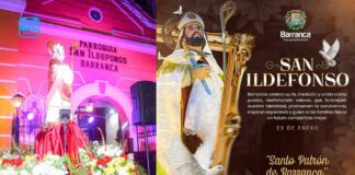 Hoy es el día central del patrono de Barranca: San Ildefonso, entre el olvido y la pérdida de las tradiciones