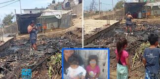 Voraz incendio deja a tres niños desamparados en Supe Puerto