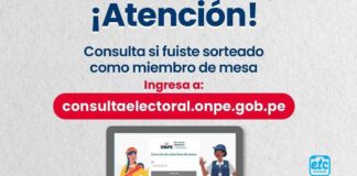 Consulta de miembros de mesa 2026: conoce aquí como verificar con tu DNI si fuiste elegido