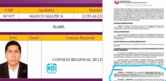 ¡Otra joya más! Gobernadora designa a funcionario sancionado en el Hospital de Barranca–Cajatambo