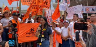 Huarmey: Keiko Fujimori intensifica su campaña rumbo a la Presidencia del Perú