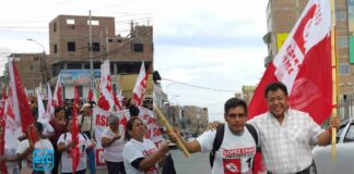 Proselitismo político: alcalde de Pativilca, Michel Rivera, participa en inauguración de local de campaña del partido Ahora Nación en Barranca