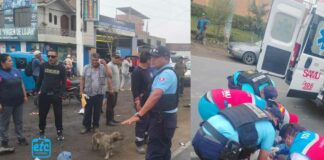 Dos personas resultan gravemente heridas tras choque entre auto y cuatrimoto en Barranca