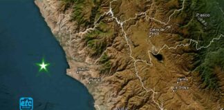 Fuerte sismo se sintió en Barranca con epicentro en la provincia de Huaura