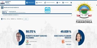 Paramonga volvió a votar por la izquierda: Roberto Sánchez se impuso por estrecho margen a Keiko Fujimori