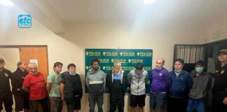 Desarticulan presunta banda criminal «Los Usurpadores de Paramonga» y detienen a 11 personas