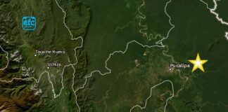 Sismo de magnitud 5.7 con epicentro en Ucayali se sintió en la provincia de Barranca
