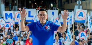 Soonye Malpica, el candidato debutante que crece en campaña, pero carga una «mochila pesada» que heredó de sus aliados políticos