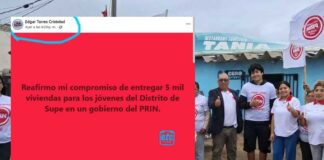 Candidato ofrece entregar 5 mil viviendas para jóvenes en Supe: ¿es realmente posible cumplir esa meta?
