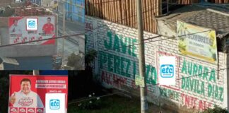 ¿Quién controla la propaganda electoral en Barranca? Banners, afiches, pintas y volantes ya toman las calles